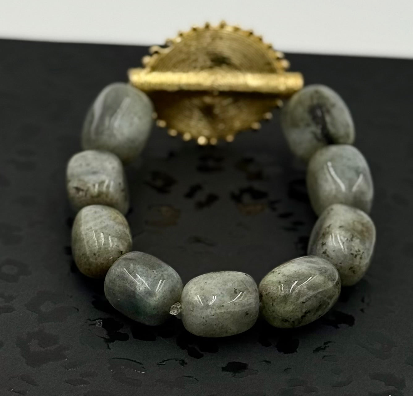 Stone and Bronze Grande Bracelet