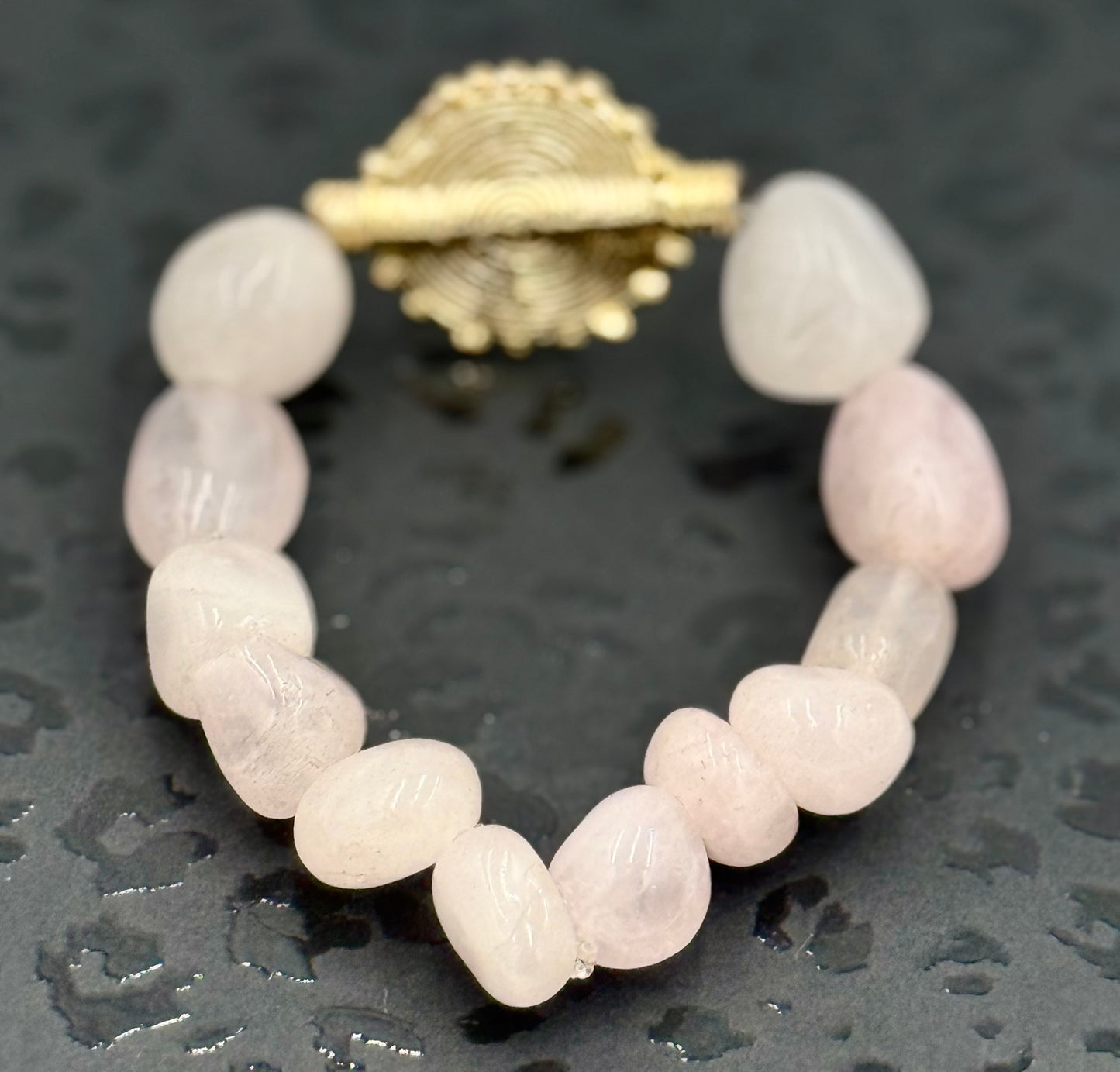 Blush and Bronze Petite Bracelet