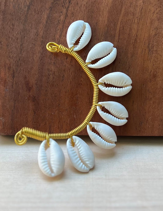 Cowry Shell Ear Cuff