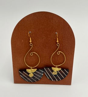 Moonstruck Crescent Earrings