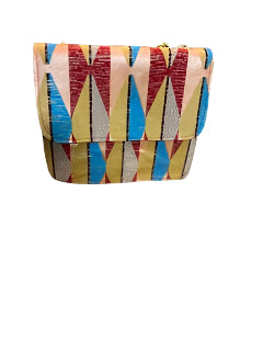 Mid Mod Geo Clutch with Shoulder Straps