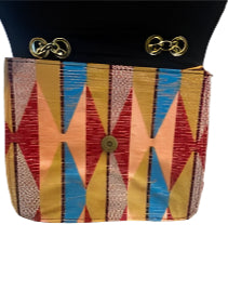Mid Mod Geo Clutch with Shoulder Straps