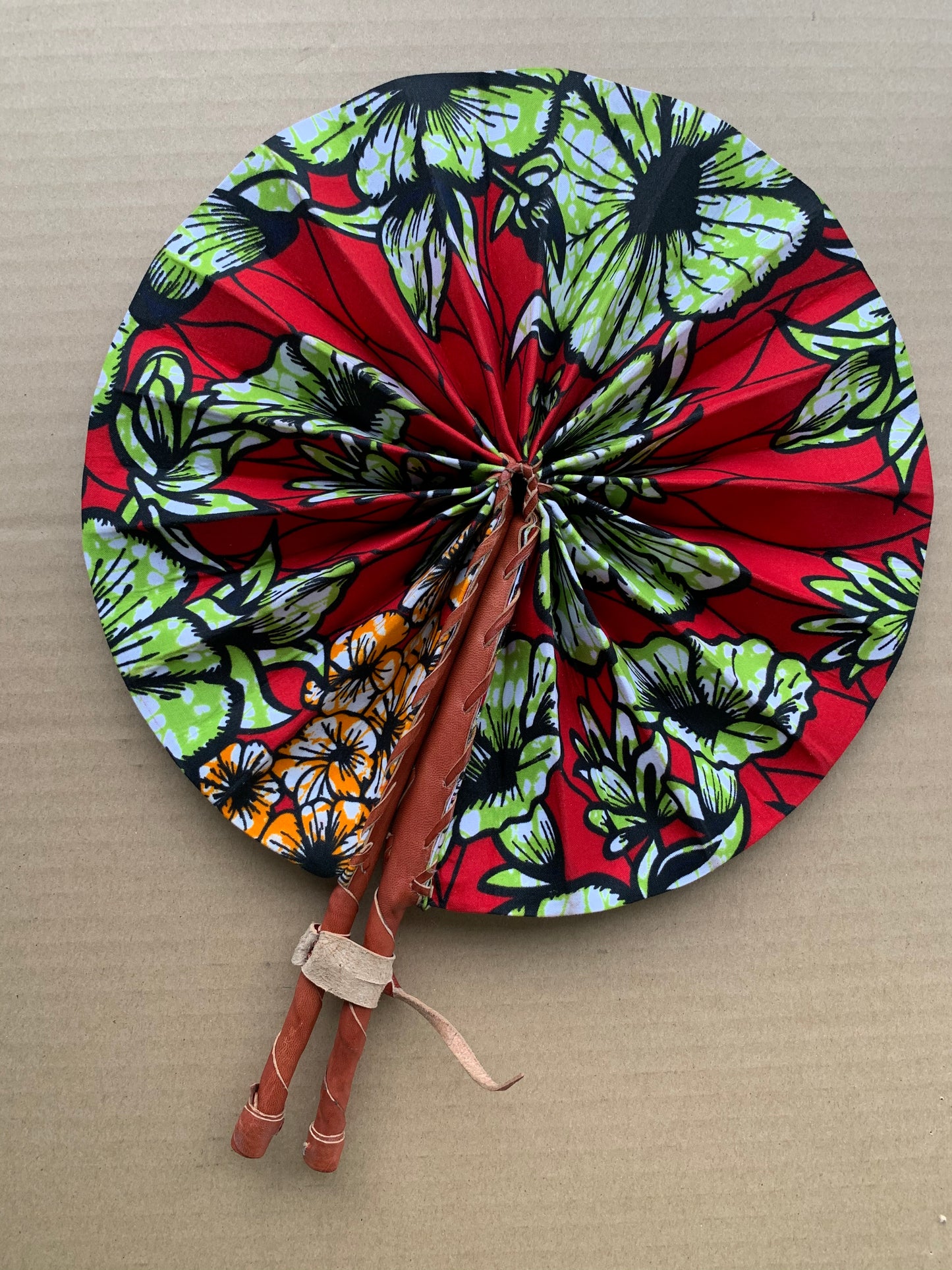 Wax fan Fleurs