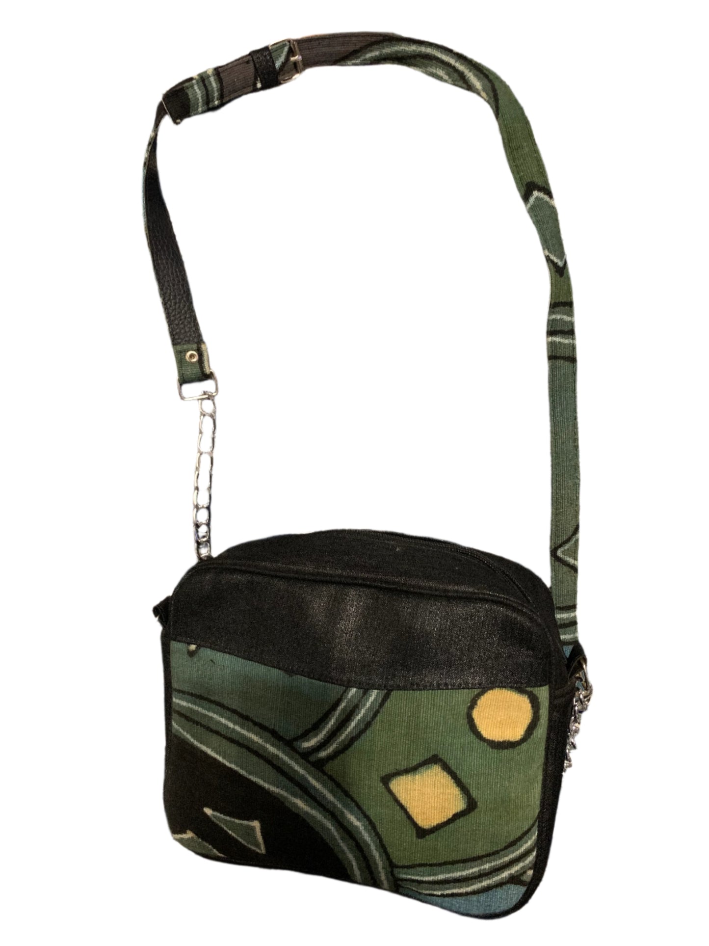 Mudcloth Petit Vert Purse