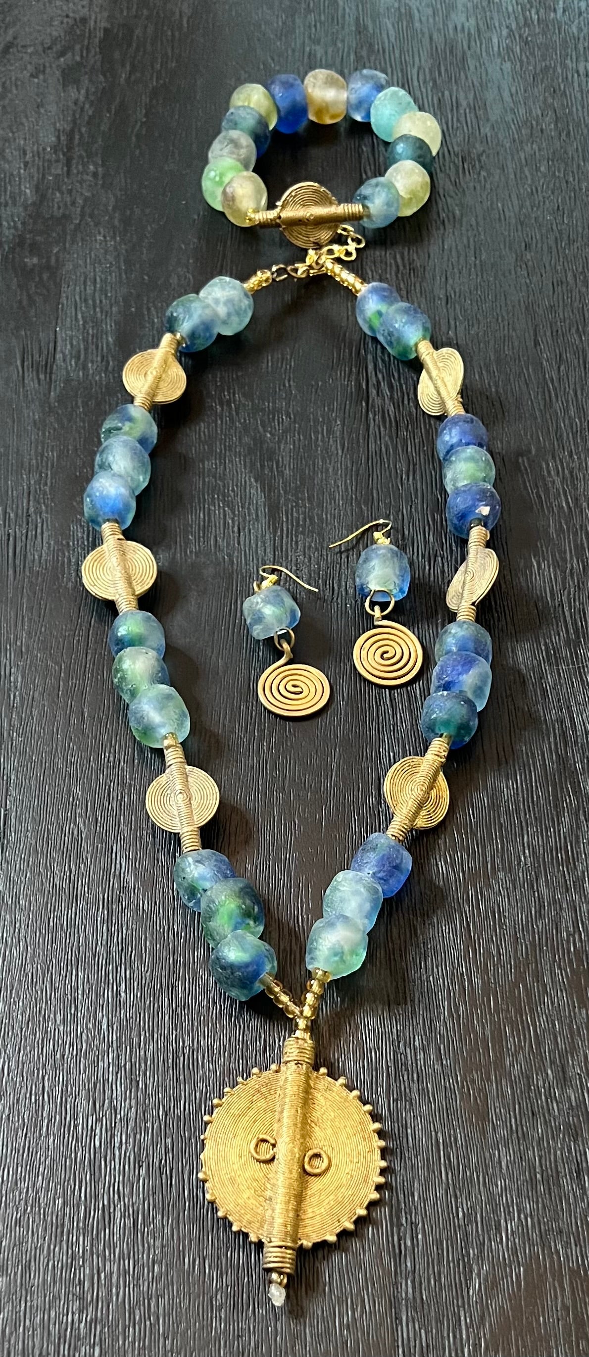 Dream State: Melange Necklace, Bracelet and Earrings Set