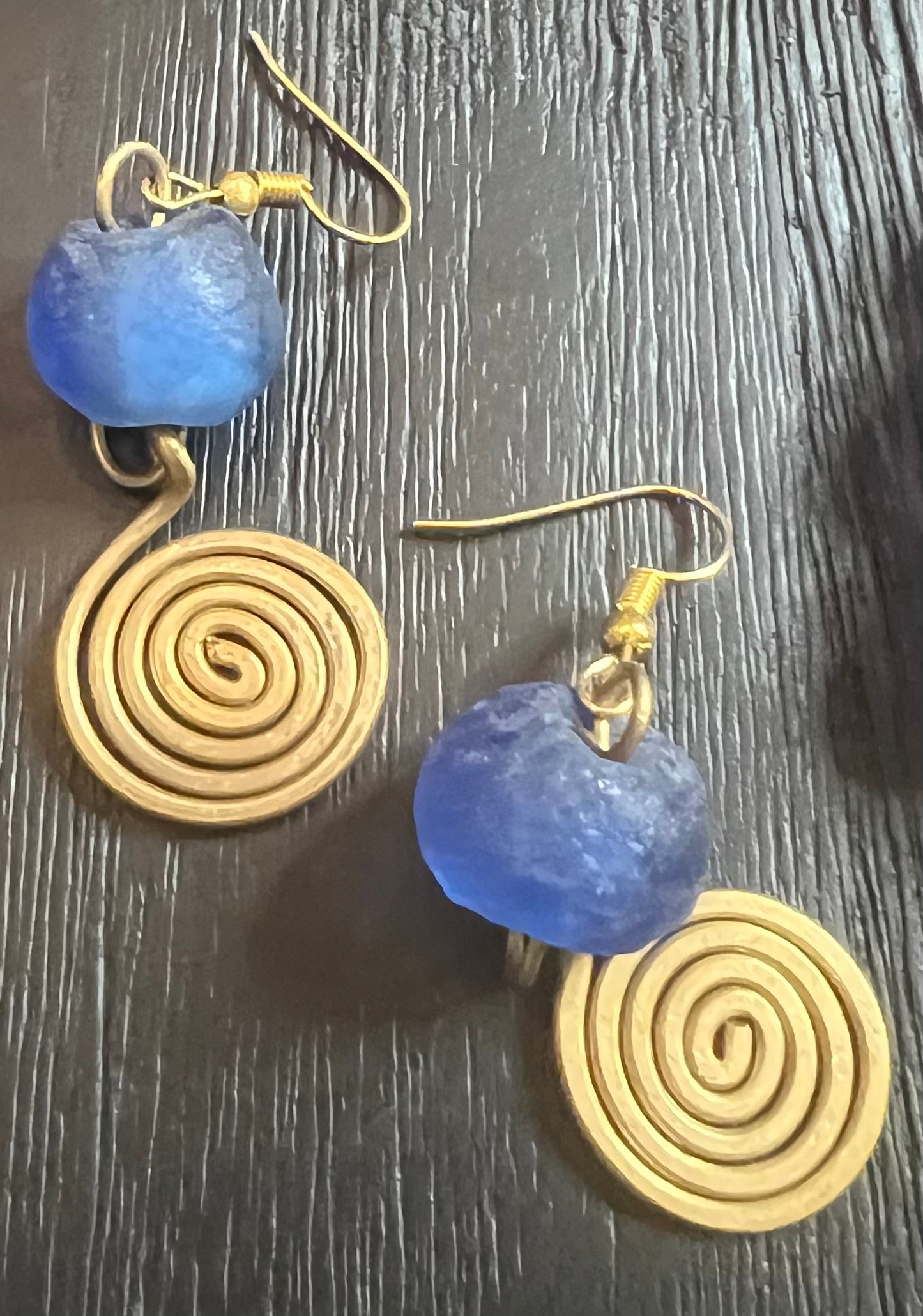 Dream State: Peacock Blue Necklace, Bracelet and Earrings Set