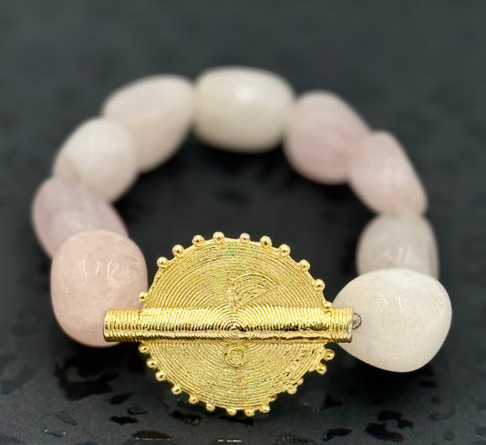Blush and Bronze Grande Bracelet