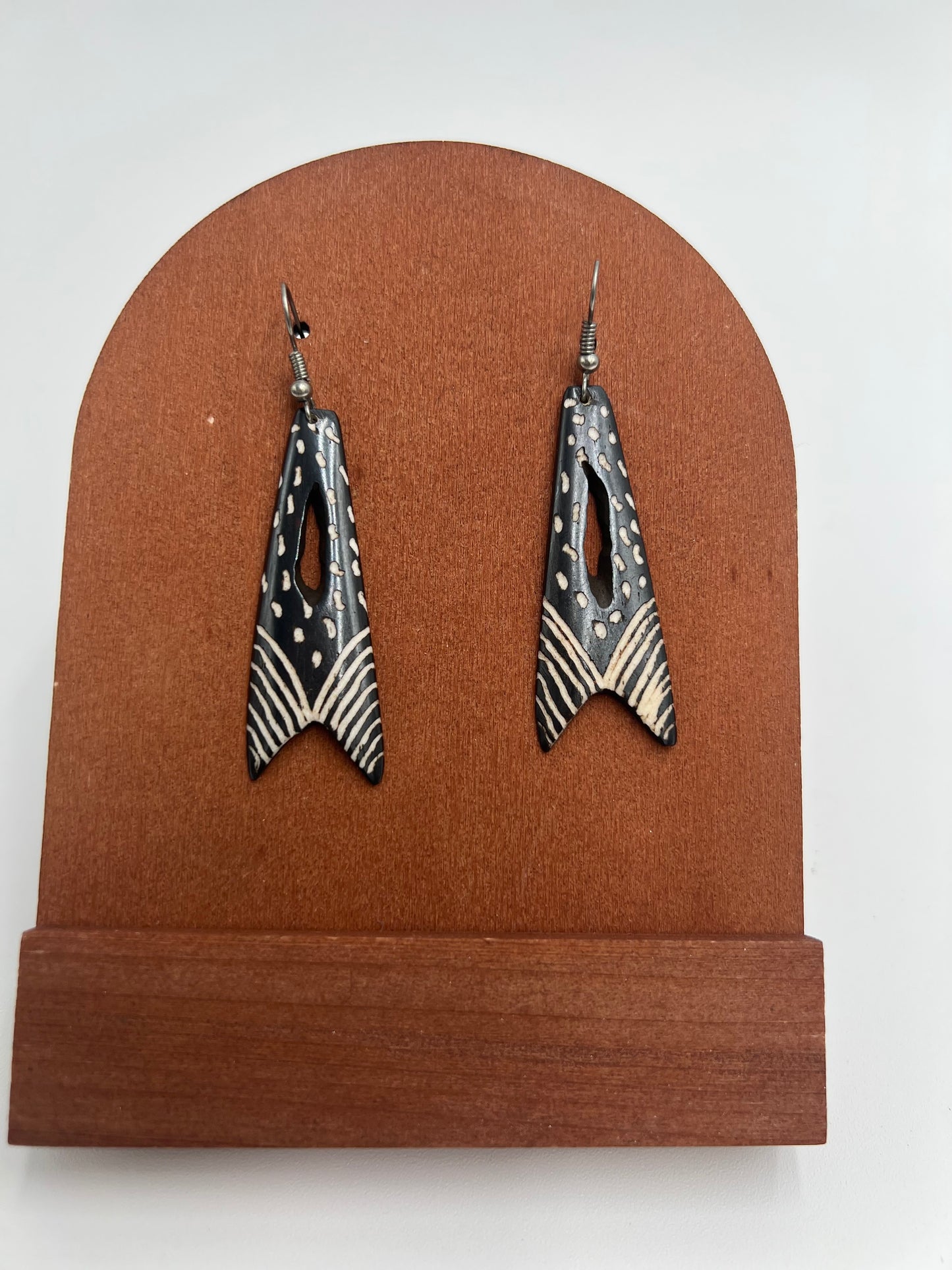 Mahogany Magic Earrings