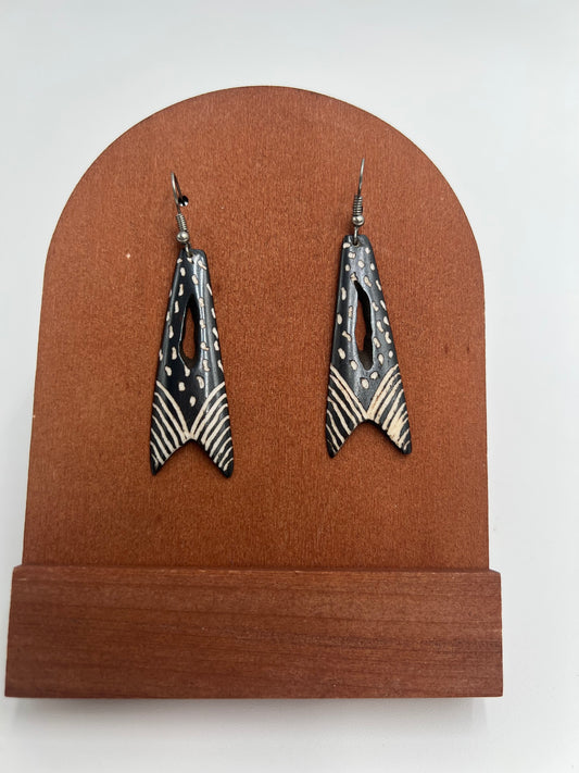 Mahogany Magic Earrings