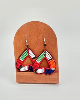Heart on Fire Earrings