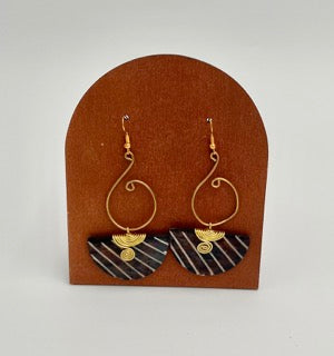 Moonstruck Crescent Earrings