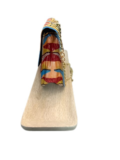 Mid Mod Geo Clutch with Shoulder Straps