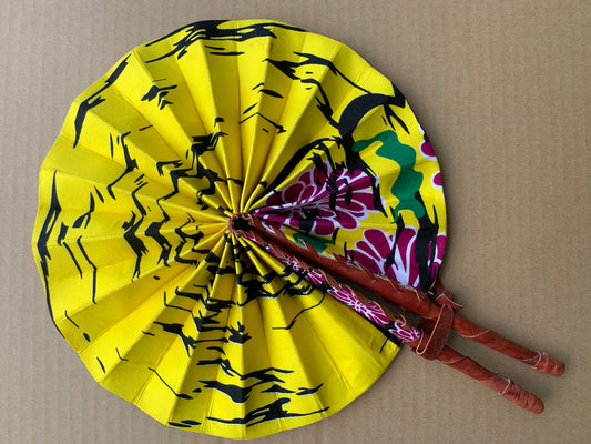 Wax Fan Ciel Jaune