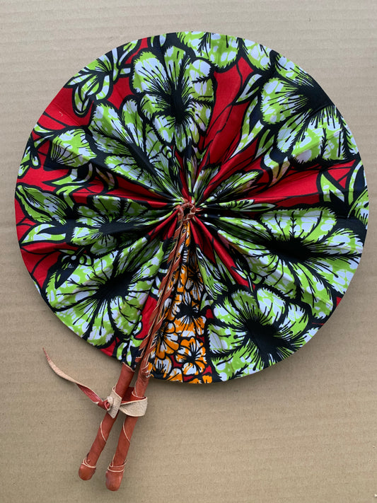 Wax fan Fleurs