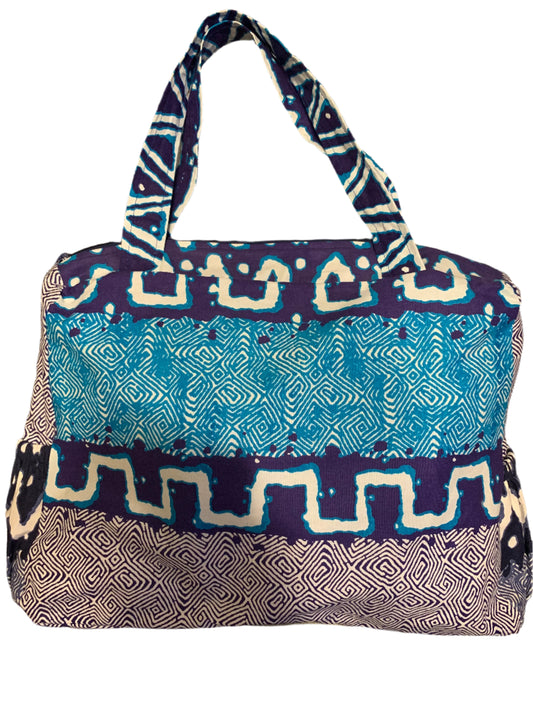 Ivorian Wax Diaper Bag